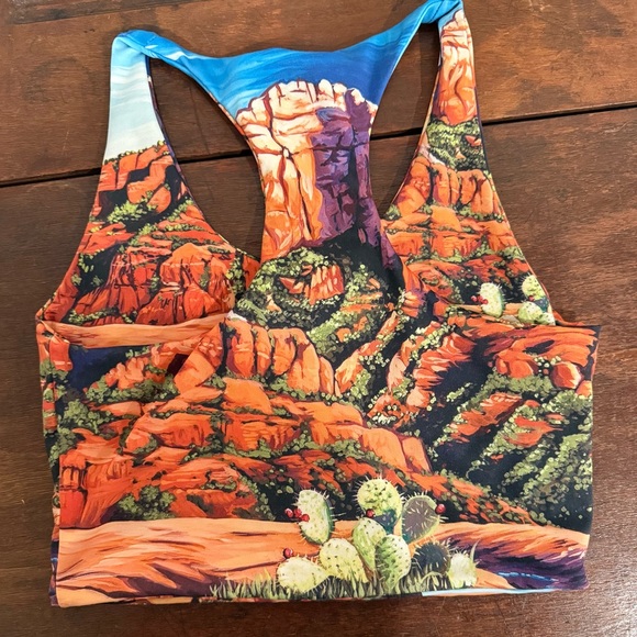 Kind Apparel (Youer) X Rachel Pohl Cathedral Rock crop top - Picture 2 of 5